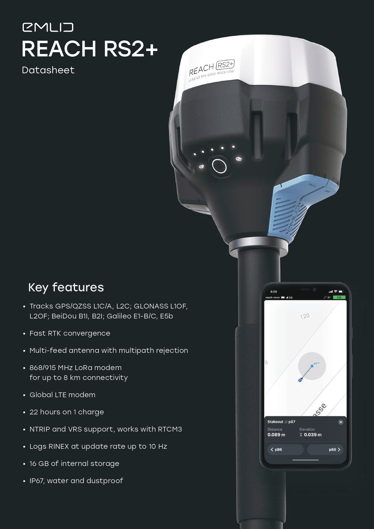 Land surveying equipment