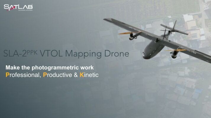 Satlab SLA-2 VTOL Mapping drone UAV