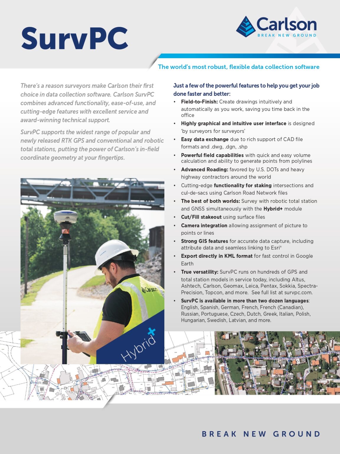 Carlson SurvPC | Global GPS Systems
