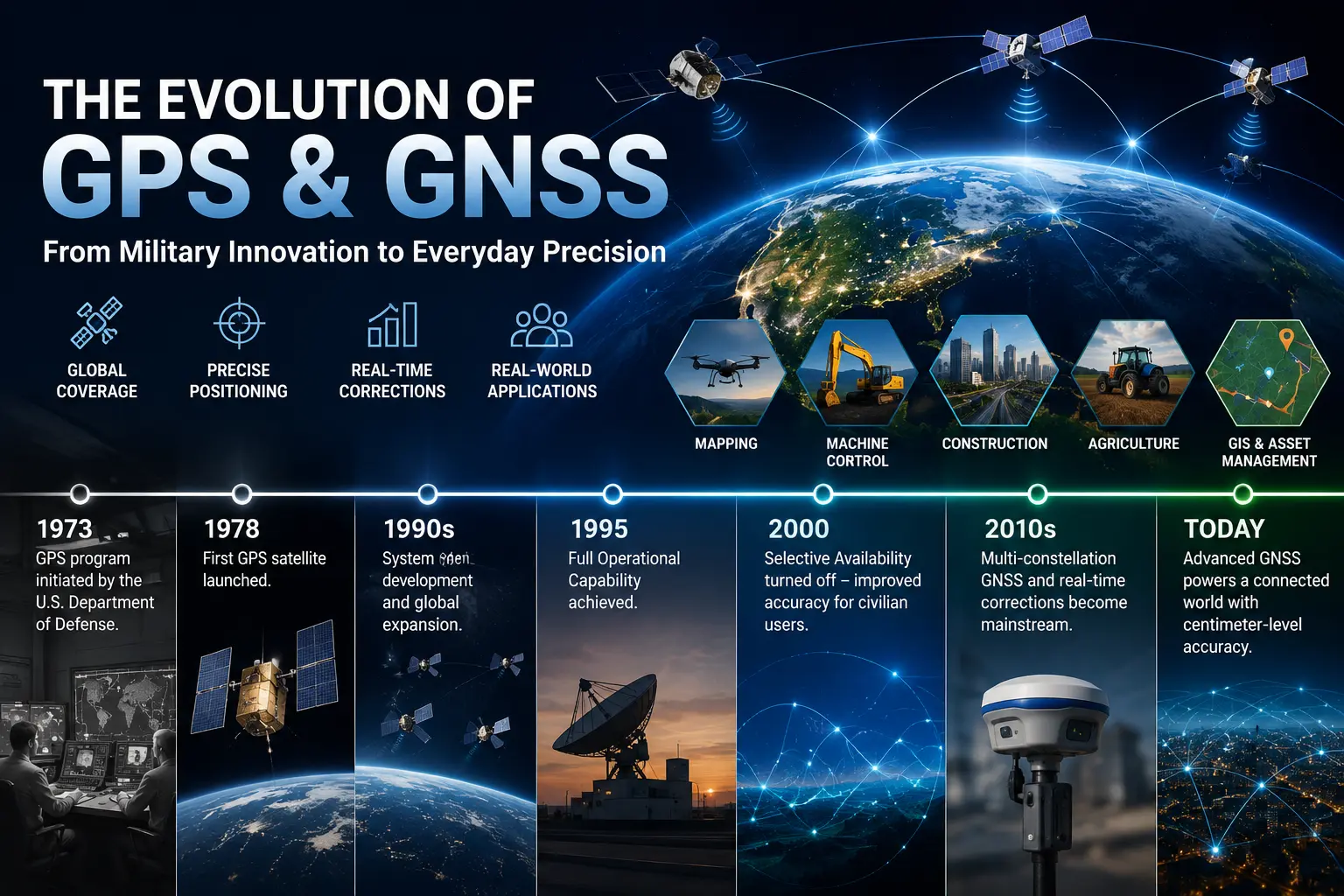 When Was GPS Invented? The Evolution of GPS and GNSS Technology ...