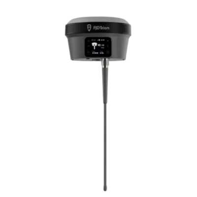FJD Trion V10i antenna for base set, showing front with led screen and buttons