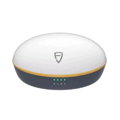 FJD Trion V1t reciever top view, showing all led's