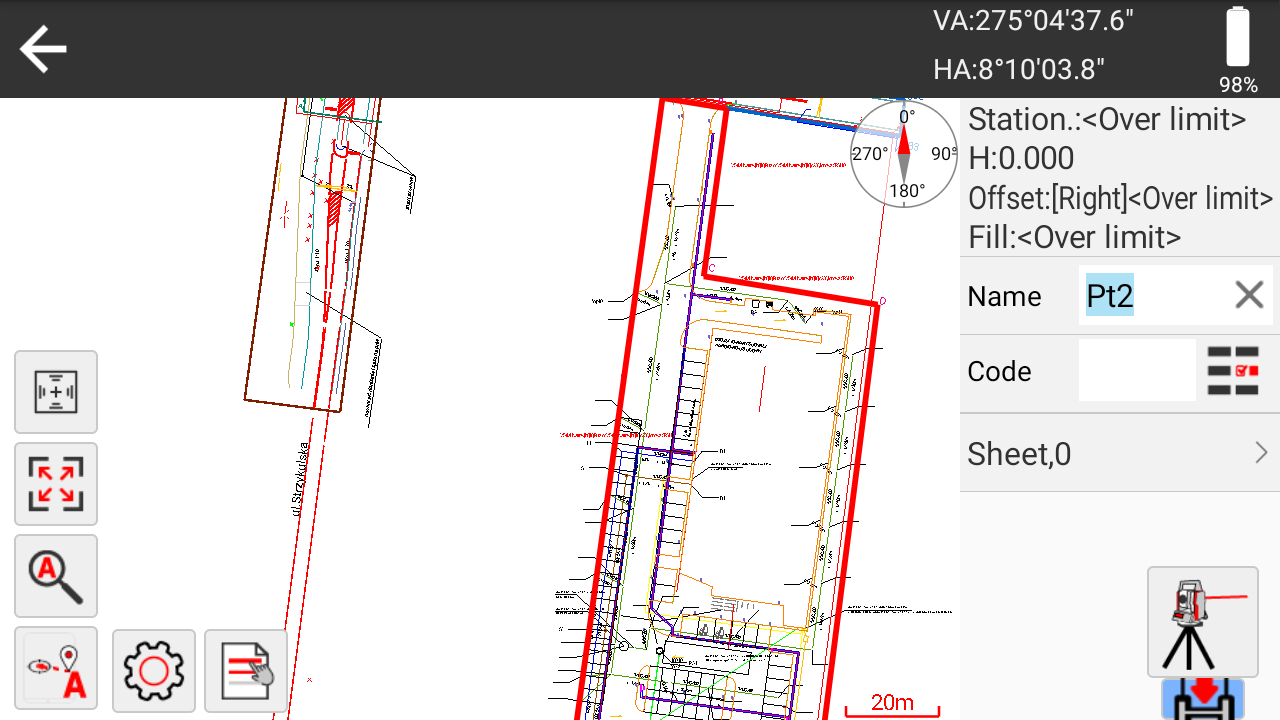A-geo ALPHA Y Android Total Station with SurPro - Image 5