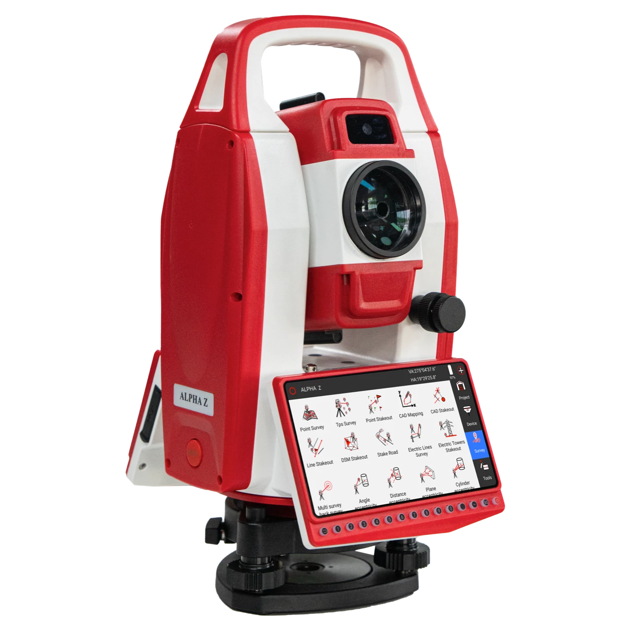 A-geo ALPHA Z Android Visual Total Station with SurPro