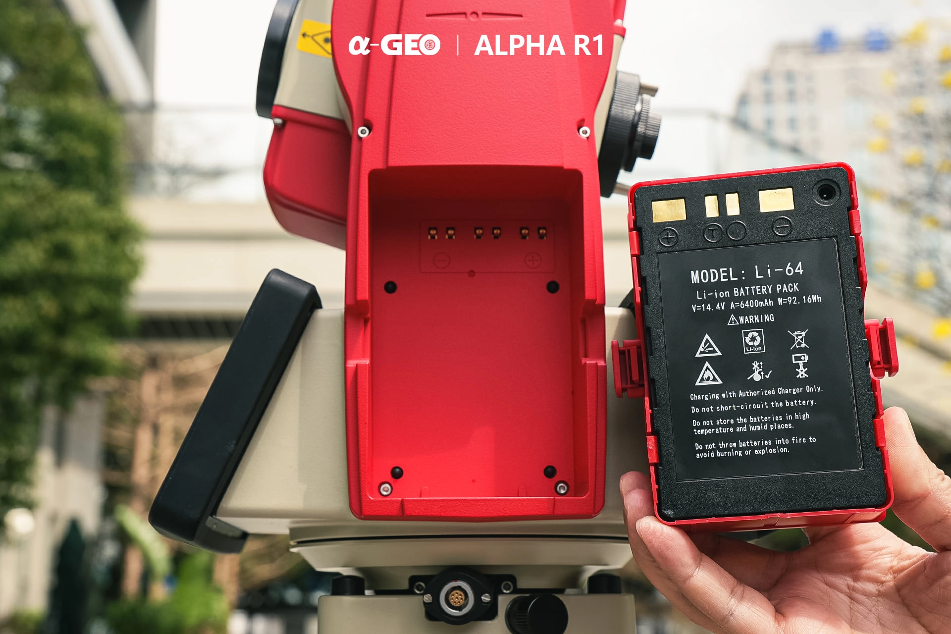 A-geo ALPHA R1 Robotic Total Station with Automatic Prism Tracking - Image 13