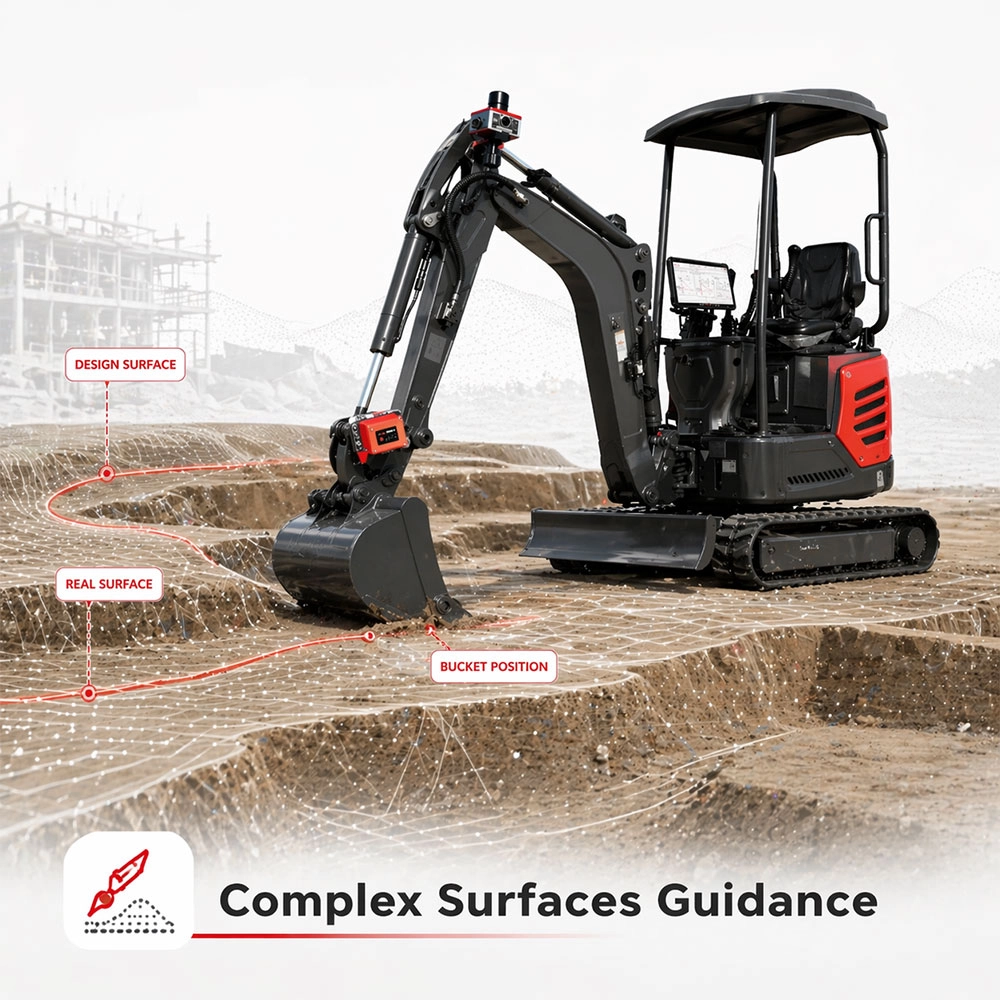 AlphaGeo ALPHA DG1 GNSS Excavator Guidance System - Image 14
