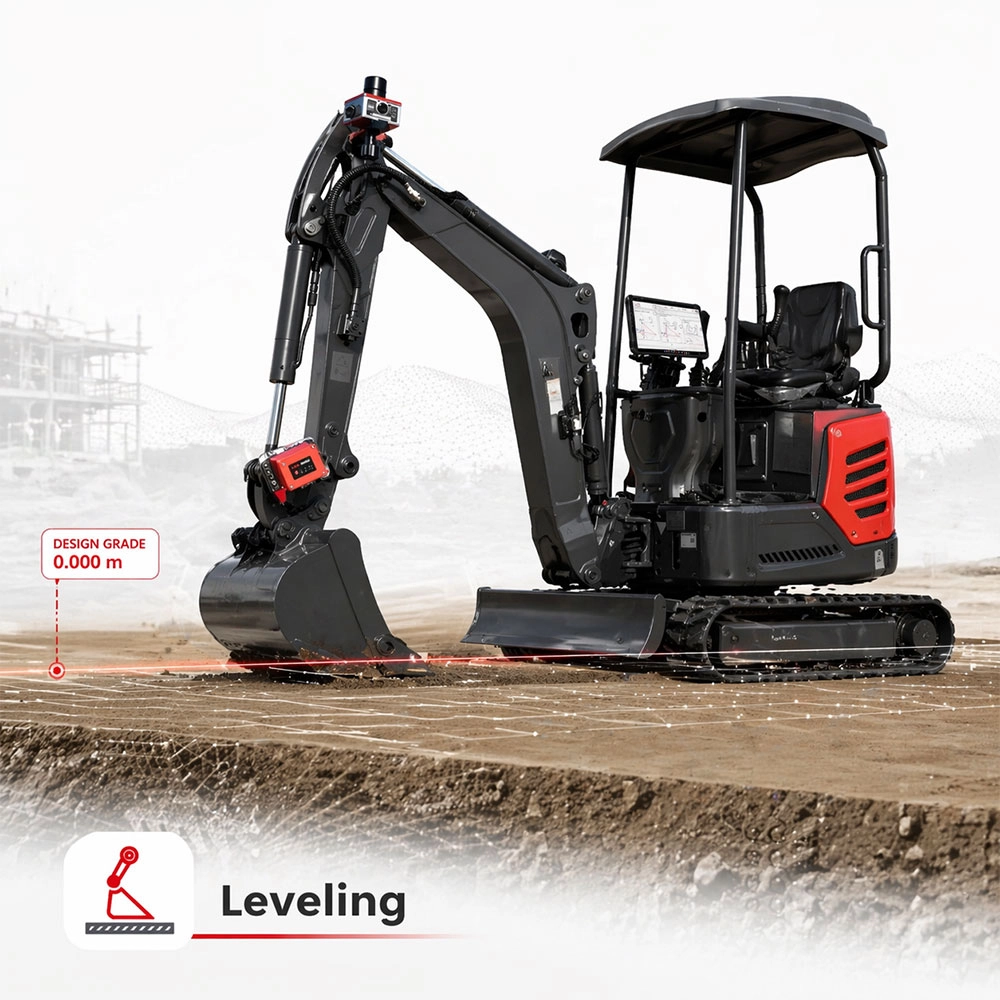 AlphaGeo ALPHA DG1 GNSS Excavator Guidance System - Image 12