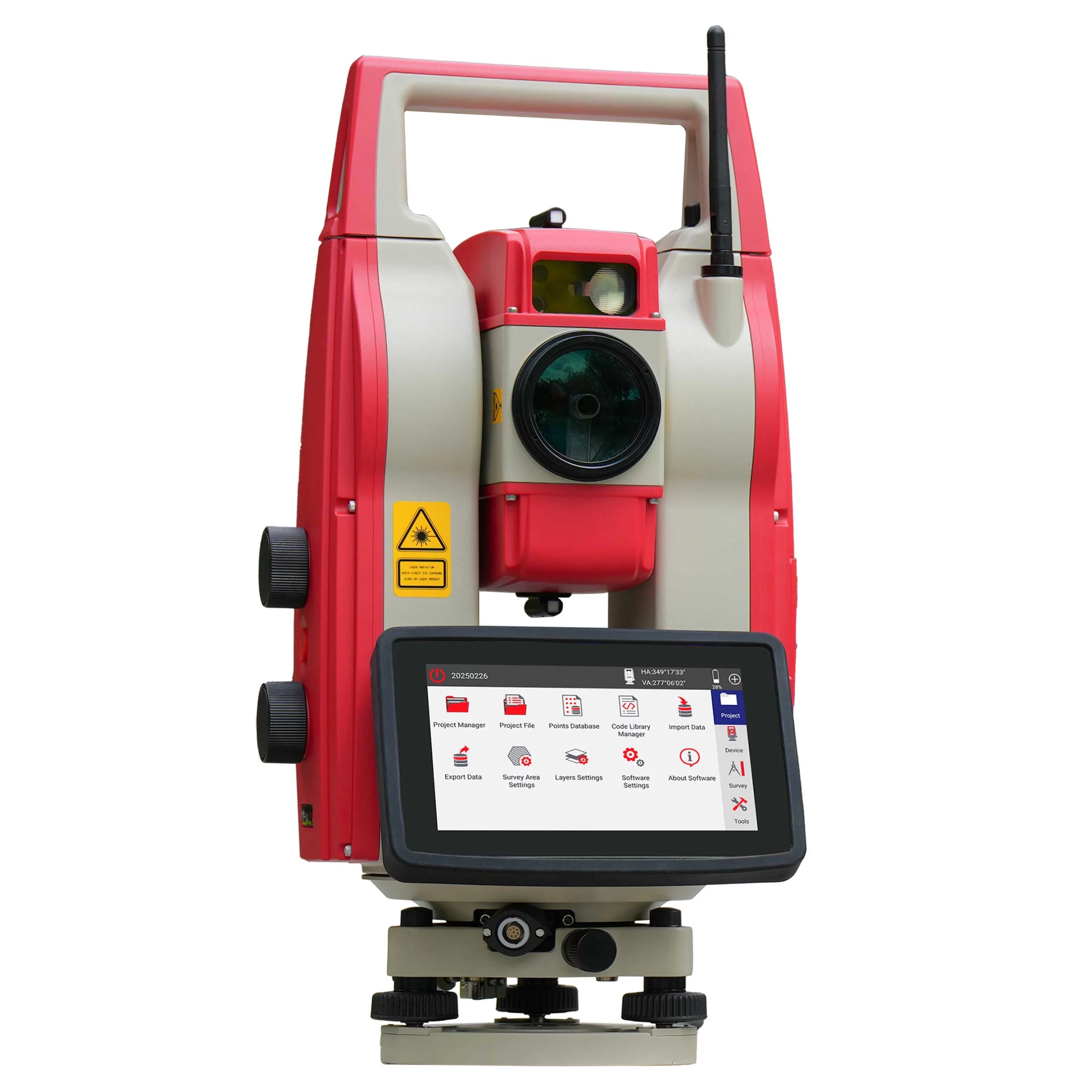 A-geo ALPHA R1 Robotic Total Station with Automatic Prism Tracking